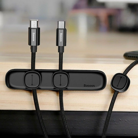 Baseus ACWDJ-01 Cable Clips 1pc Black