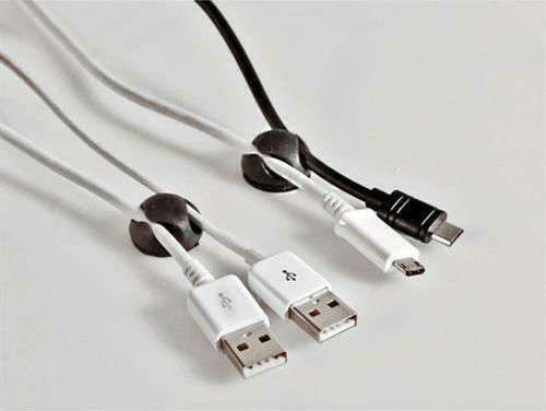 Lampa L7003.6 Cable Clips 6pcs Black