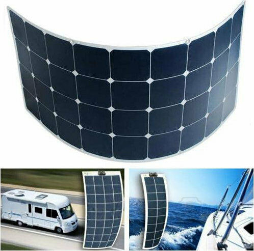 Apolloteck Ideasolar PV-150 Flexibel Monokristallin Solarmodul 150W 12V 1480x680x20mm