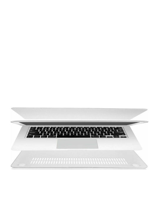 Tech-Protect Smartshell For Macbook Air Cover for 15" Laptop Transparent