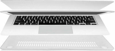 Tech-Protect Smartshell For Macbook Air Κάλυμμα για Laptop 15" σε Διάφανο χρώμα