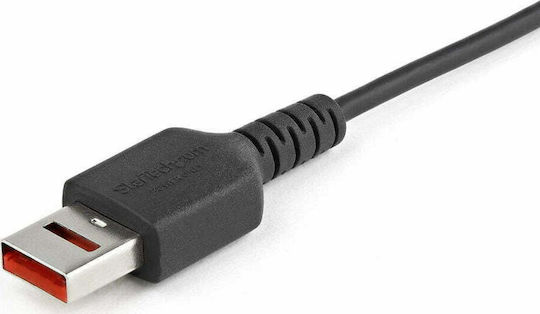 StarTech Regular USB 2.0 to micro USB Cable Μαύρο 1m (USBSCHAU1M)