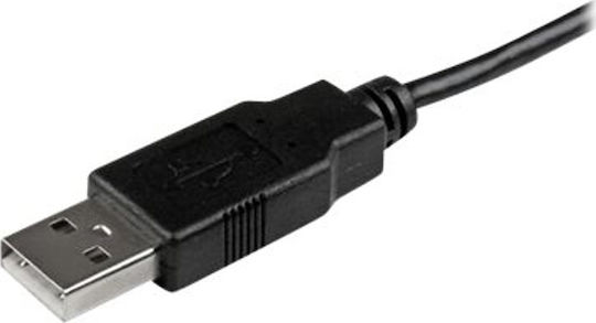 StarTech Regular USB 2.0 to micro USB Cable Μαύρο 0.5m (USBAUB50CMBK)