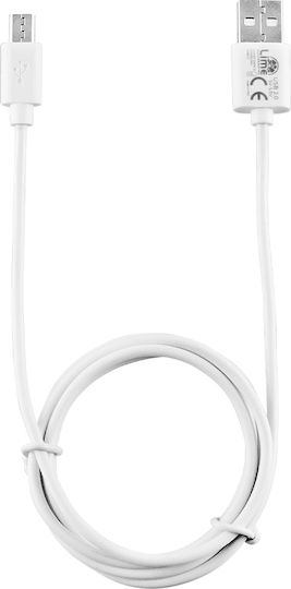 Lime L01 1m Regular USB 2.0 to micro USB Cable White (8215322)