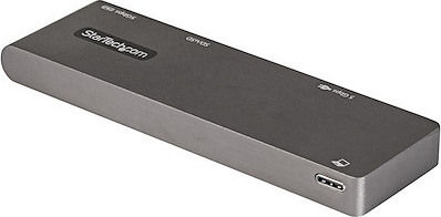 StarTech USB-C Лаптоп Докинг Станция с HDMI 4K PD Сива (DKT30CMHSDPD)