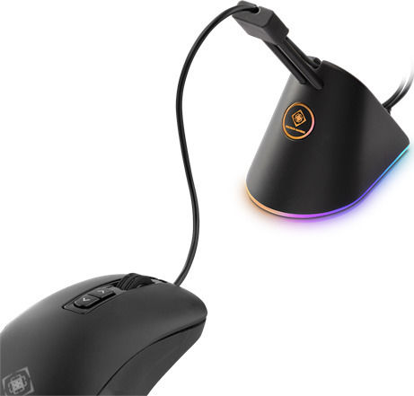 Deltaco Mouse Bungee GAM-044-RGB Black