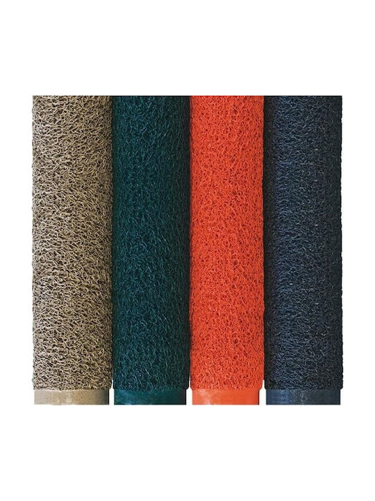 Eurofil Fußmatte Teppich mit rutschfester Unterlage Luxor Black 40x60cm Dicke 12mm