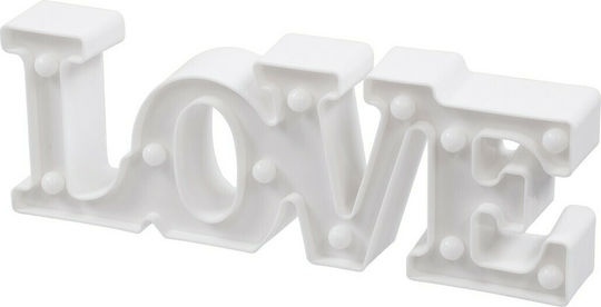 GloboStar Φωτιστικό LED Θερμό Λευκό Love GloboStar Φωτιστικό LED Θερμό Λευκό Love