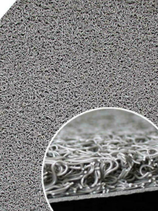 Eurofil Fußmatte Rutschfest Luxor Grey 60x90cm Dicke 12mm