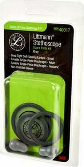 3M Stethoscope Accessories Classic Iii Littmann Classic III & Cardiology IV Gray Spare Parts Kit