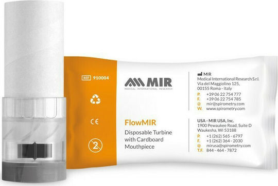 MIR Mouthpiece 60pcs Turbines FlowMir for Spirometer
