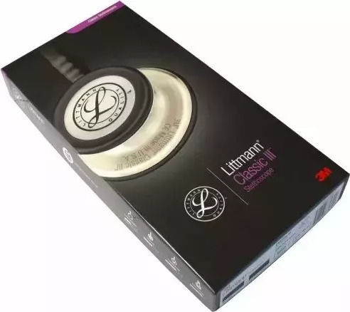 3M Littmann Classic III Στηθοσκόπιο Non Chill με Διπλό Κώδωνα Μαύρο