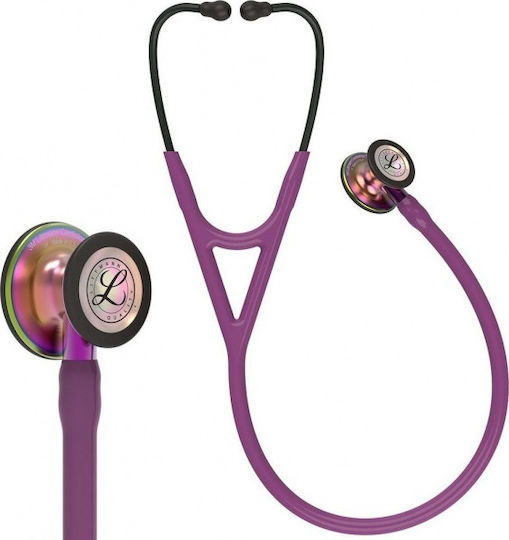 3M Littmann Cardiology IV Кардиологичен Стетоскоп Непрекъснато с Двоен Конус Лилав