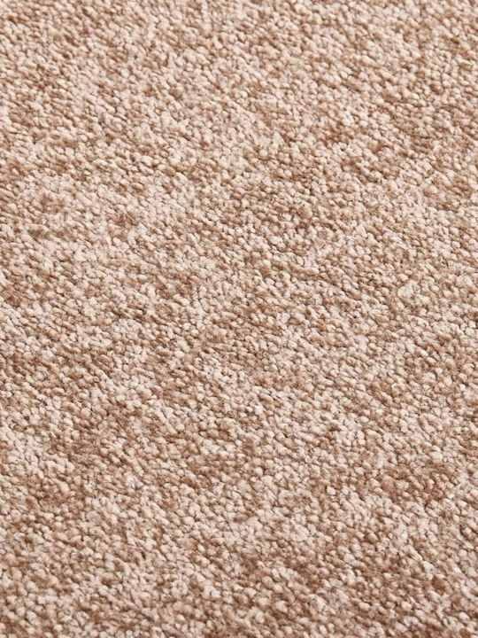 vidaXL Entrance Mat Carpet with Anti-slip Backing Beige 80x120cm