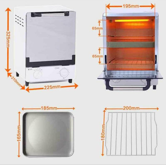 Κλίβανος Ξηρής Αποστείρωσης 12lt WX-12C 1000W