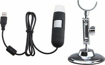 1665 Digital Monocular Microscope USB 500x