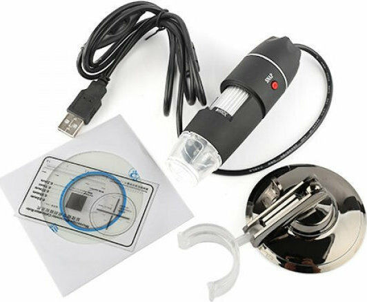 1665 Digital Monocular Microscope USB 500x