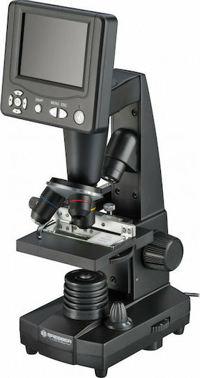 Bresser LCD Student (3.5") Βιολογικό / Ψηφιακό Μικροσκόπιο με Οθόνη 50-2000x