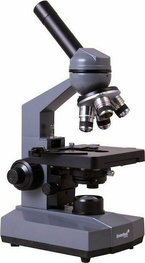 Levenhuk 320 BASE Biological Educational Monocular Microscope 40-1000x