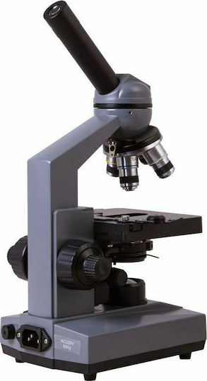 Levenhuk 320 BASE Biological Educational Monocular Microscope 40-1000x