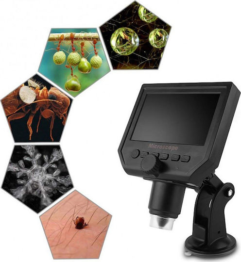 KKmoon G600 Digital with Monitor Microscope 1-600x