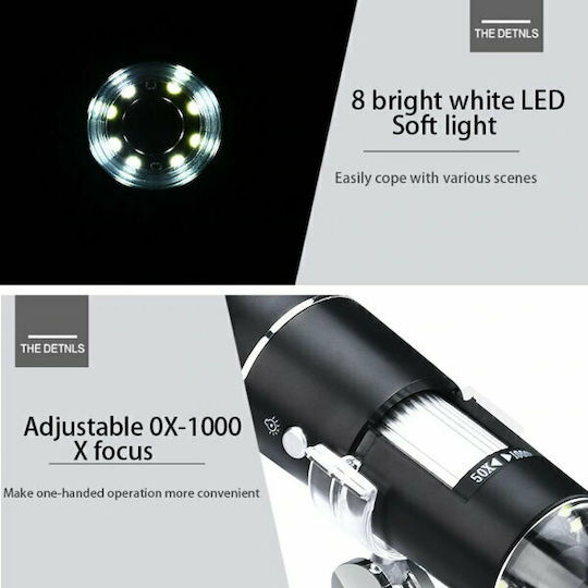 YPC-X1C Digital Monocular Microscope USB 1600x