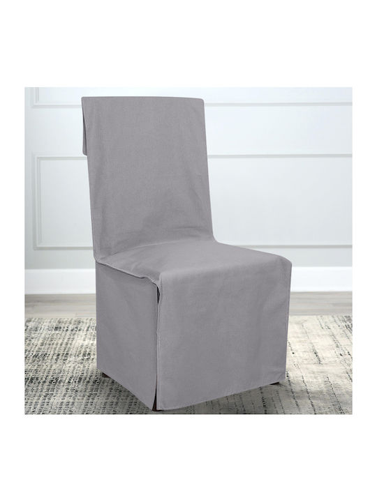 Lino Home Chair Elastic Cover Mykonos 3100000028 Light Grey