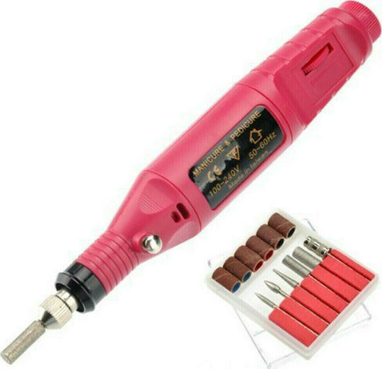 JRD Nail Drill Power 10W Red with 3000 Rotations per Minute