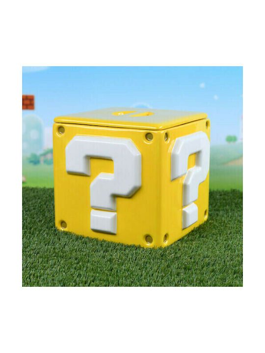 PCMerch Νintendo Super Mario Question Block Бисквитник Керамично Жълт 1бр PCMerch Νintendo Super Mario Question Block Бисквитник Керамично Жълт 1бр