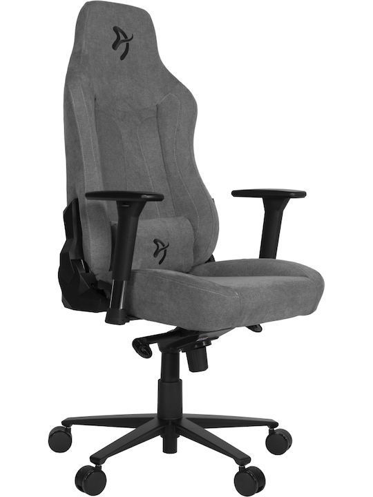 Arozzi Vernazza Soft Fabric Scaun Gaming cu Brațe Reglabile Ash