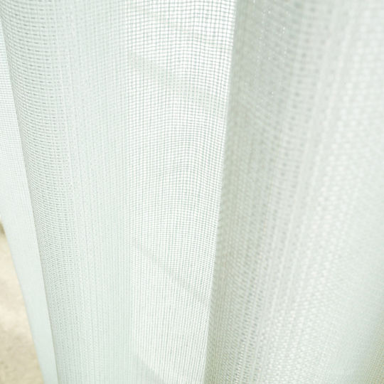 Gofis Home Κουρτίνα με Τρουκς Iria Aqua 865/18 140x280εκ.
