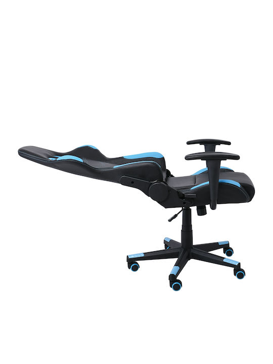 Woodwell BF9150 Καρέκλα Gaming Δερματίνης Μπλε