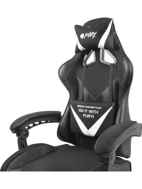 Fury Avenger L Геймърски стол Бял