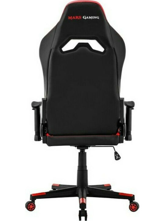 Mars Gaming MGC3 Gaming Stuhl mit verstellbaren Armlehnen Rot