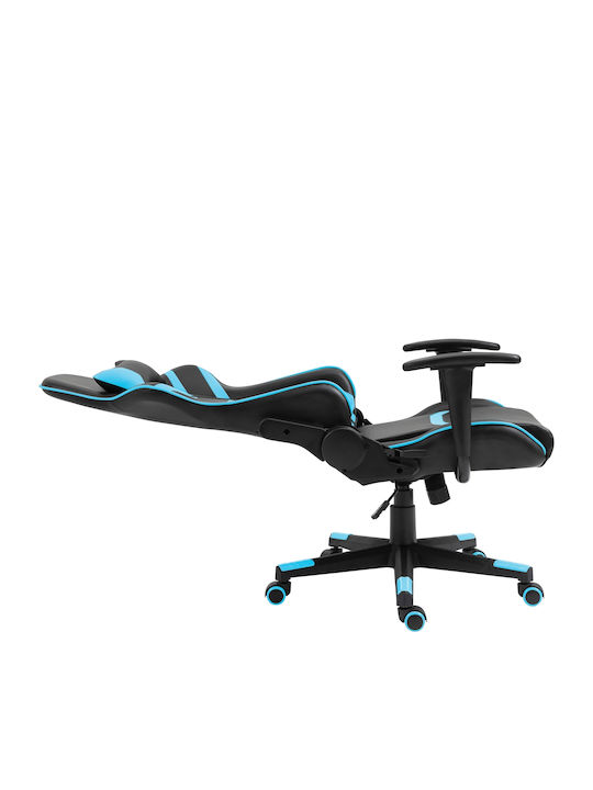 Woodwell BF9050 Καρέκλα Gaming Δερματίνης Μπλε