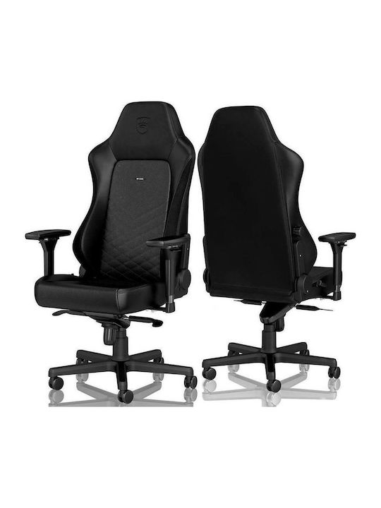 Noblechairs Hero Καρέκλα Gaming Δερματίνης με Ρυθμιζόμενα Μπράτσα Μαύρη