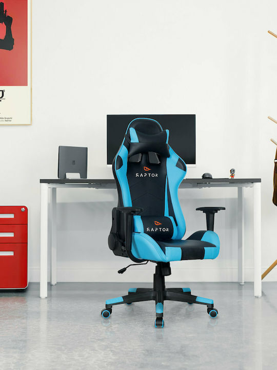 Raptor Alyx Καρέκλα Gaming Δερματίνης Κόκκινη