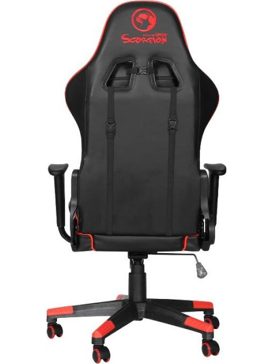 Marvo GH-106 Καρέκλα Gaming Δερματίνης Μαύρη