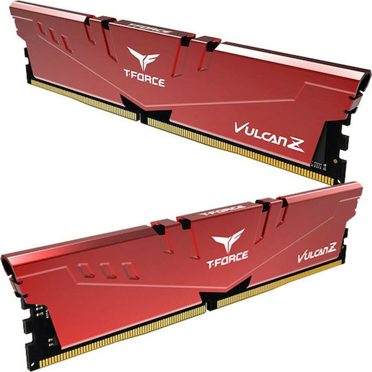 TeamGroup Vulcan Z DDR4 16GB RAM με 2x8GB Modules και Ταχύτητα 3200 για Desktop