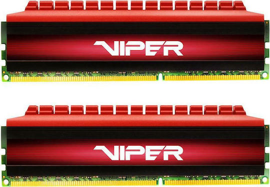 Patriot Viper 4 Series 32GB DDR4 RAM with 2 Modules (2x16GB) and 3200 Speed for Desktop