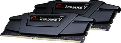 G.Skill Ripjaws V 16GB DDR4 RAM cu 2 module (2x8GB) și Viteză 3200 pentru Desktop