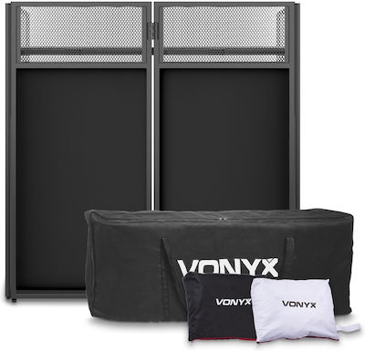 Vonyx DB4 Pro DJ Booth Μαύρο