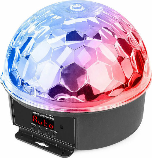 BeamZPro JB90R Mini Star Ball DMX Декоративна Лампа Светлина за партита Черен