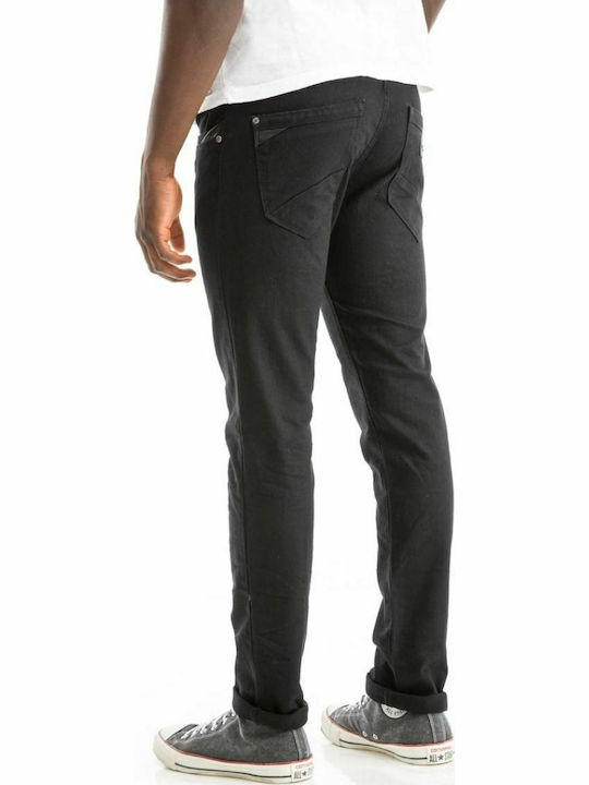 Edward Jeans Hanz-2575 Men's Jeans Pants in Regular Fit Black