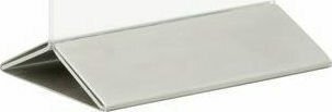 Securit Display Stand with stainless steel base A6