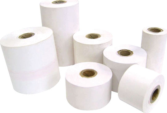 Various Cash Register Paper Tape W57xD50mm 25m 48gr/m²