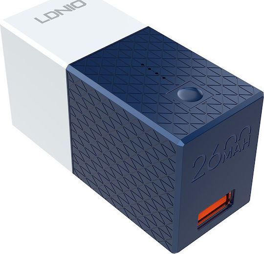 Ldnio PA307 Power Bank 2600mAh с USB-A порт Син