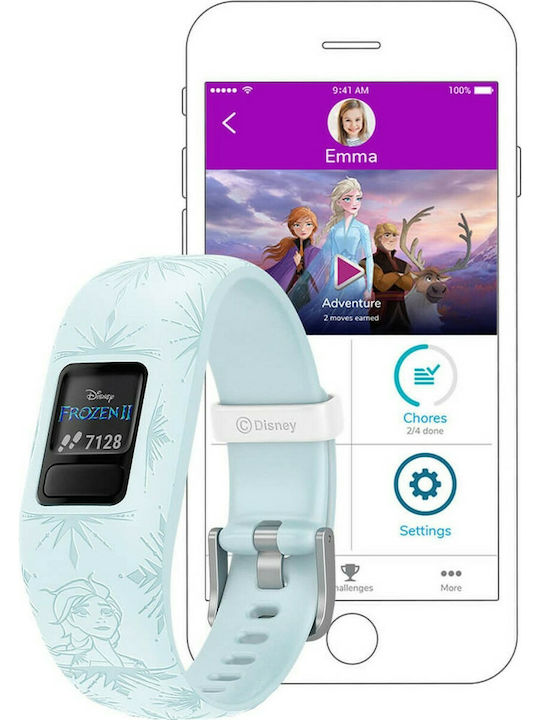Garmin vivofit jr. 2 Disney Frozen 2 Activity Tracker Impermeabil Elsa