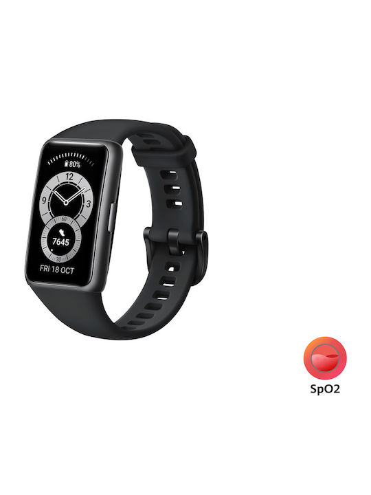 Huawei Band 6 Wasserdicht mit Pulsmesser Graphite Black