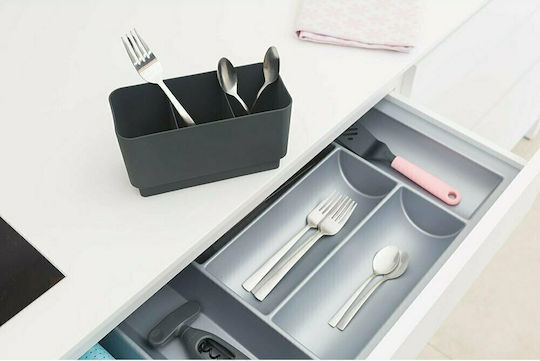 Brabantia Отцедник за Мивка Метален Сив 46x20x20cm